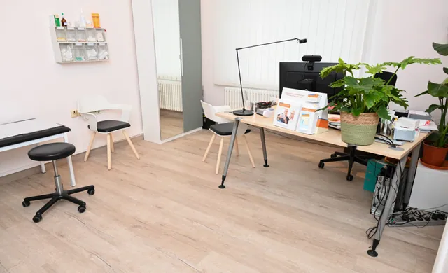 Arbeitsplatz im Laborbereich